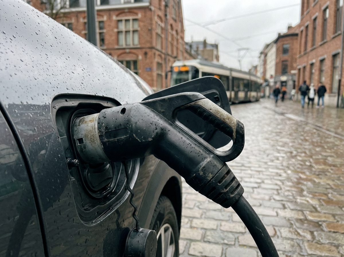 Laadstation in Leuven